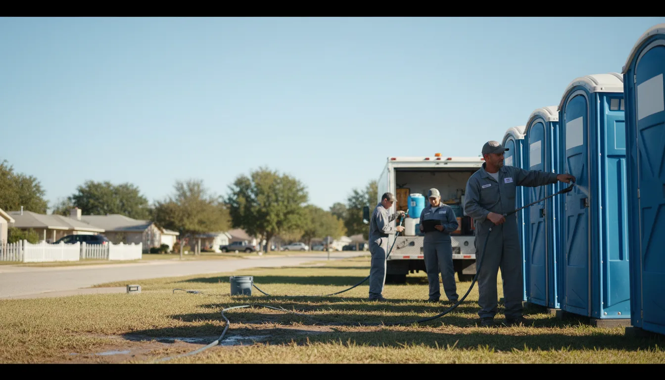 Long-Term Portable Toilet Rental in Warren, AR near me